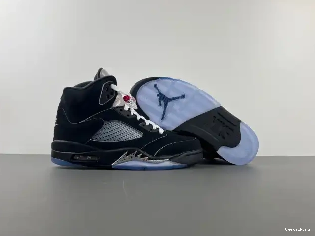 One Kick Black Metallic Jordan Air HF3975-001 Reimagined 5 0628